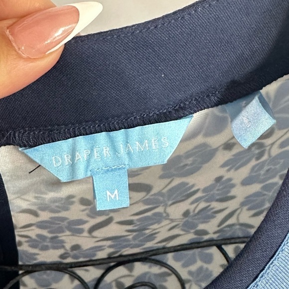 Draper James Blue Floral Mini Dress - Picture 3 of 8